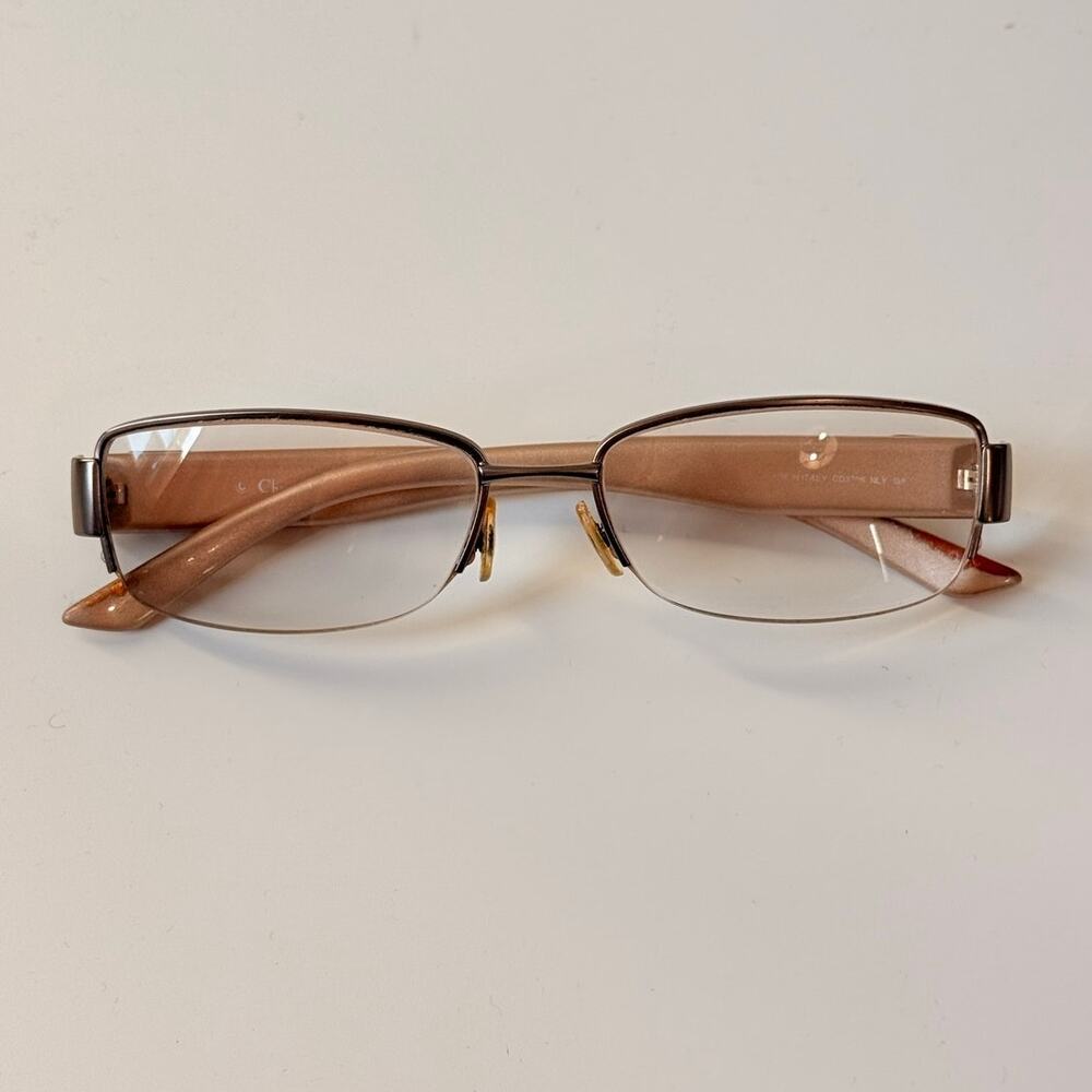 Christian Dior RARE Gold Baguette Jeweled CD3706 NLY 135 Eyeglasses Bella Hadid - Picture 3 of 9
